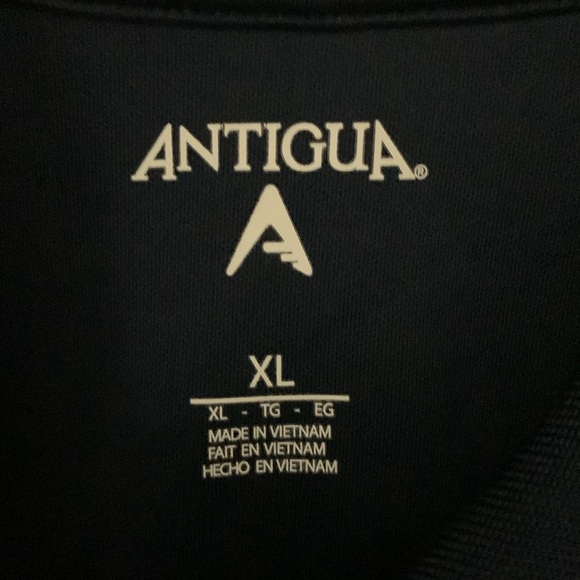 Snickers Long Sleeve Navy Polo Shirt Men’s XL Antigua - Picture 4 of 6